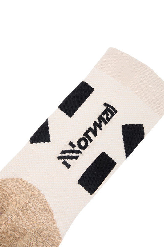 Race Sock Beige  by Nnormal