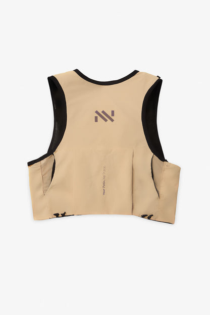 Modular Trail Vest Beige  by Nnormal