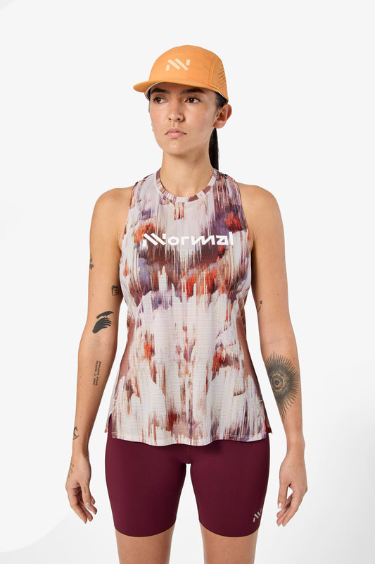 Race Tank 02 W Fade Print  by Nnormal