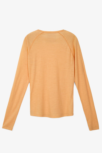 Merino Long Sleeve 02 W Orange  by Nnormal