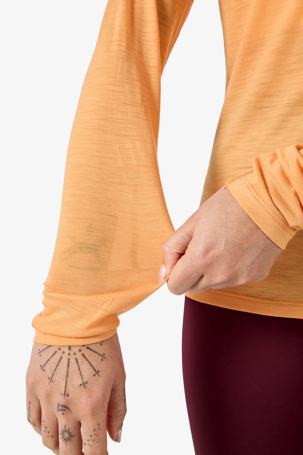 Merino Long Sleeve 02 W Orange  by Nnormal
