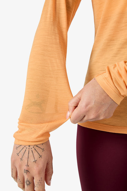 Merino Long Sleeve 02 W Orange  by Nnormal