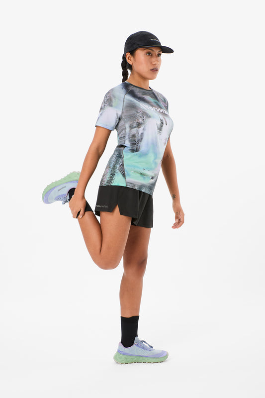 Race T-Shirt W Nature AI Print  by Nnormal