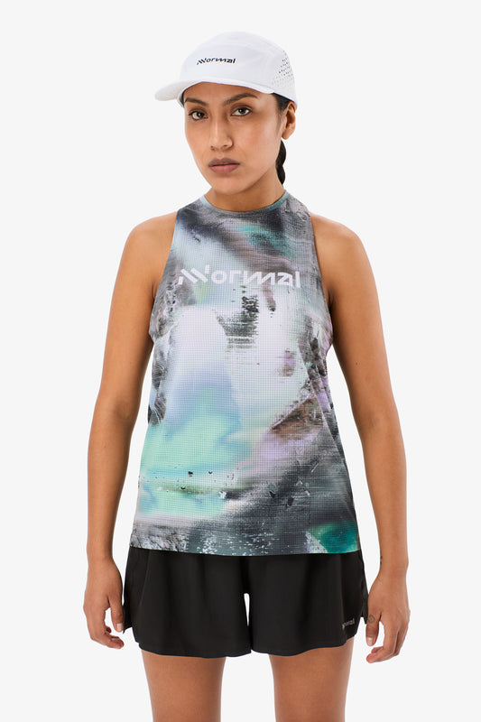 Race Tank W Nature AI Print  by Nnormal
