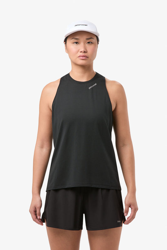 Race Tank W Black  by Nnormal
