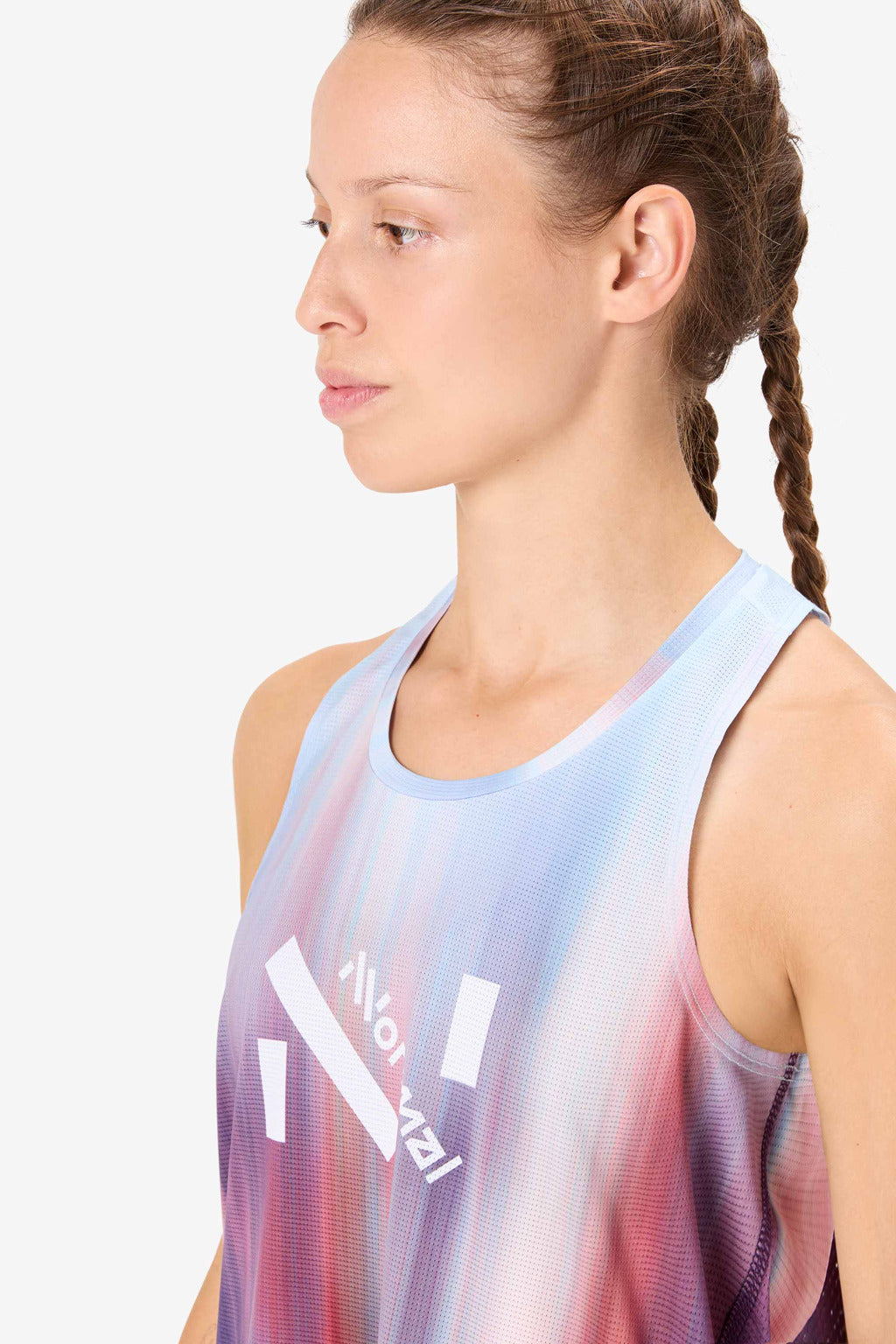 Race Tank W Print  by Nnormal