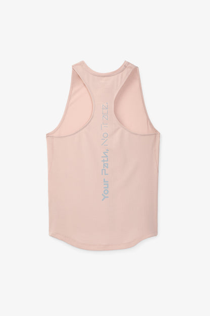 Race Tank W Dusty Pink  by Nnormal