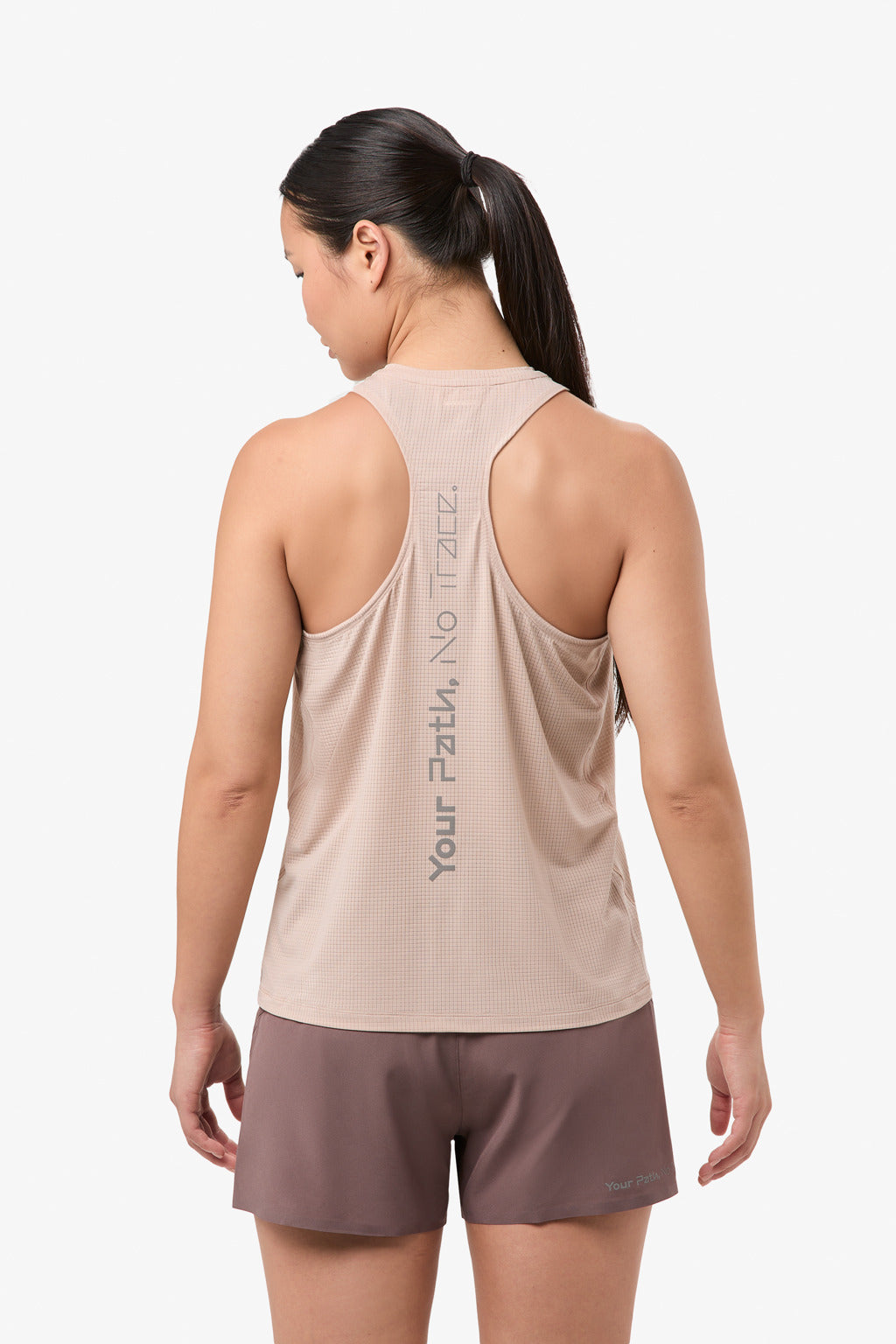 Race Tank W Dusty Pink  by Nnormal