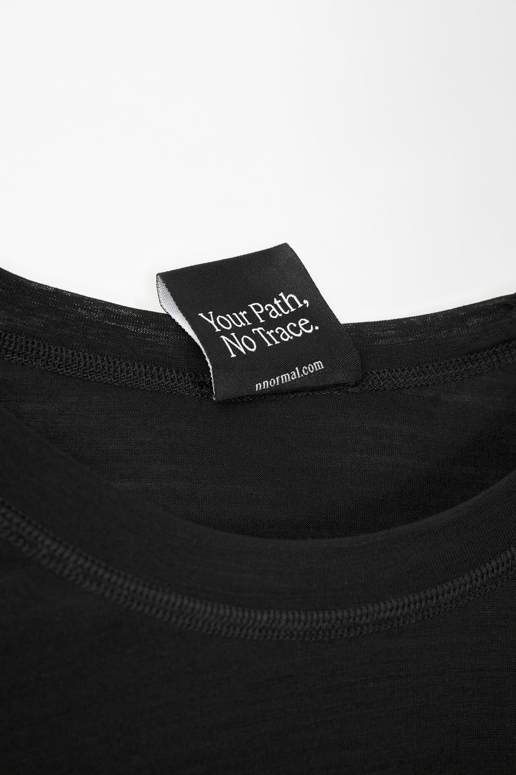 Women's Merino Long Sleeve T-shirt Black  by Nnormal