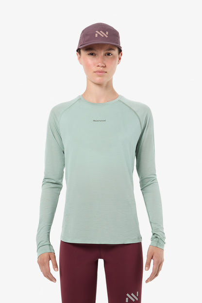 Merino Long Sleeve 02 W Green  by Nnormal
