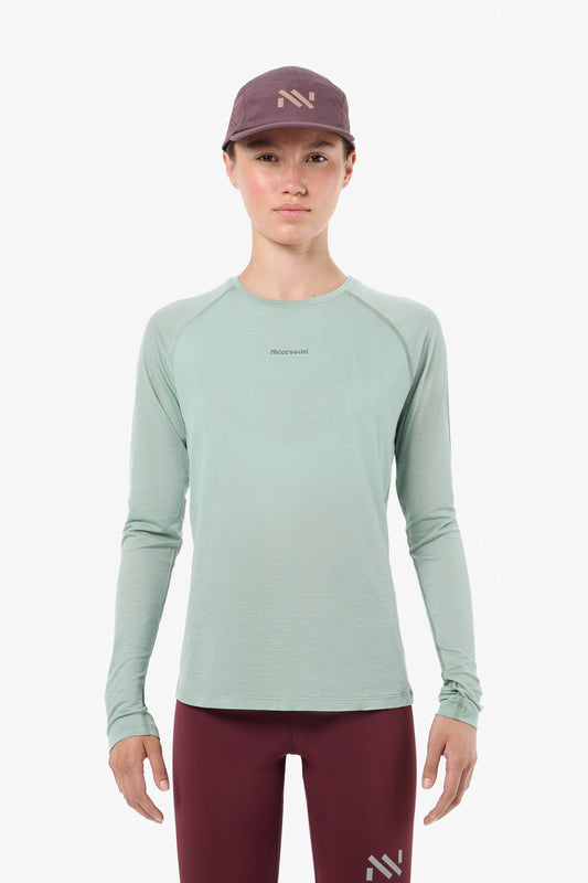 Merino Long Sleeve 02 W Green  by Nnormal