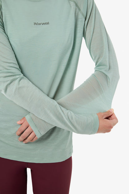 Merino Long Sleeve 02 W Green  by Nnormal