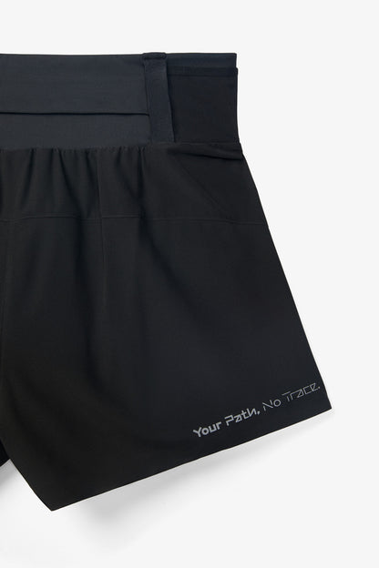 Race Shorts W Black  by Nnormal
