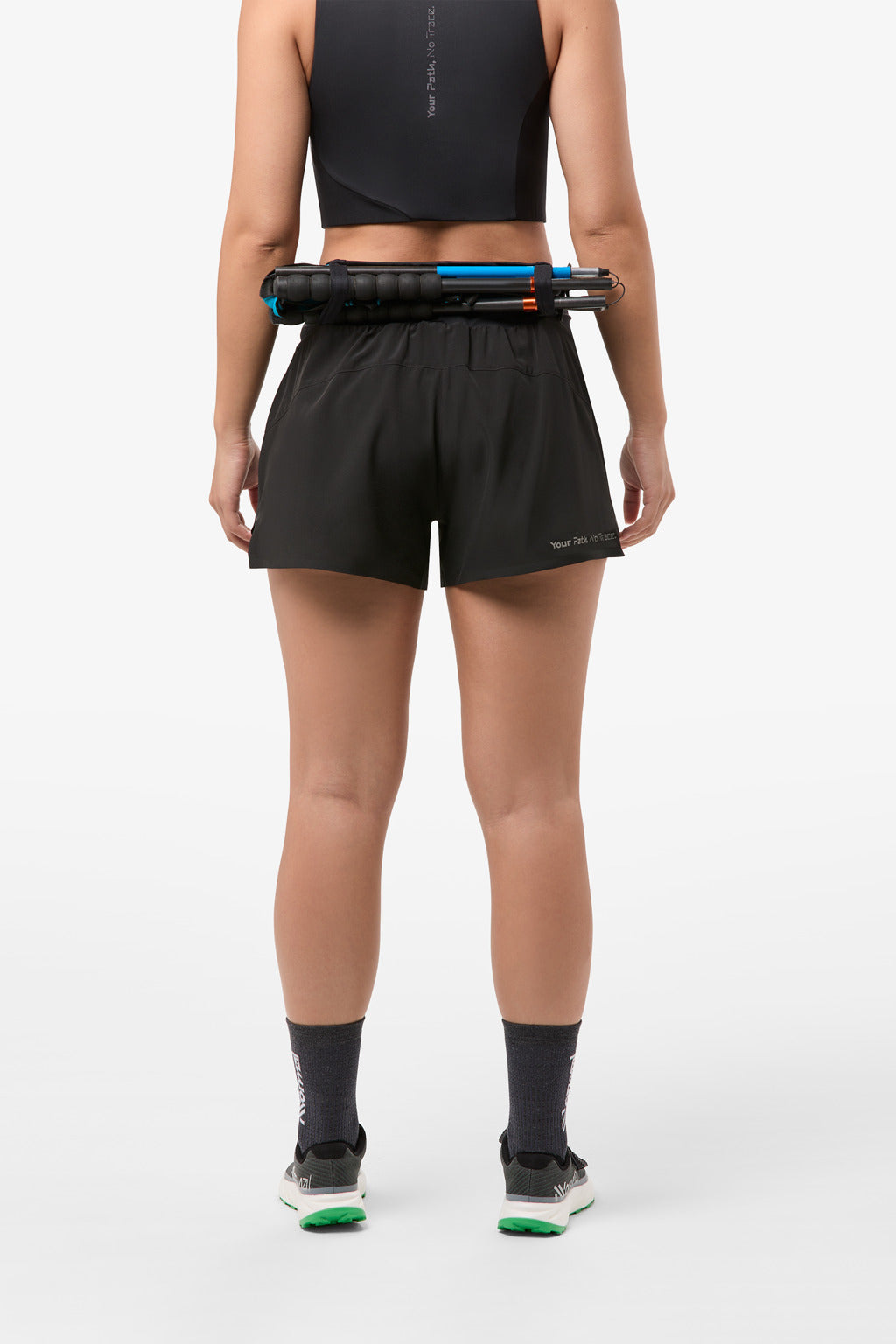 Race Shorts W Black  by Nnormal