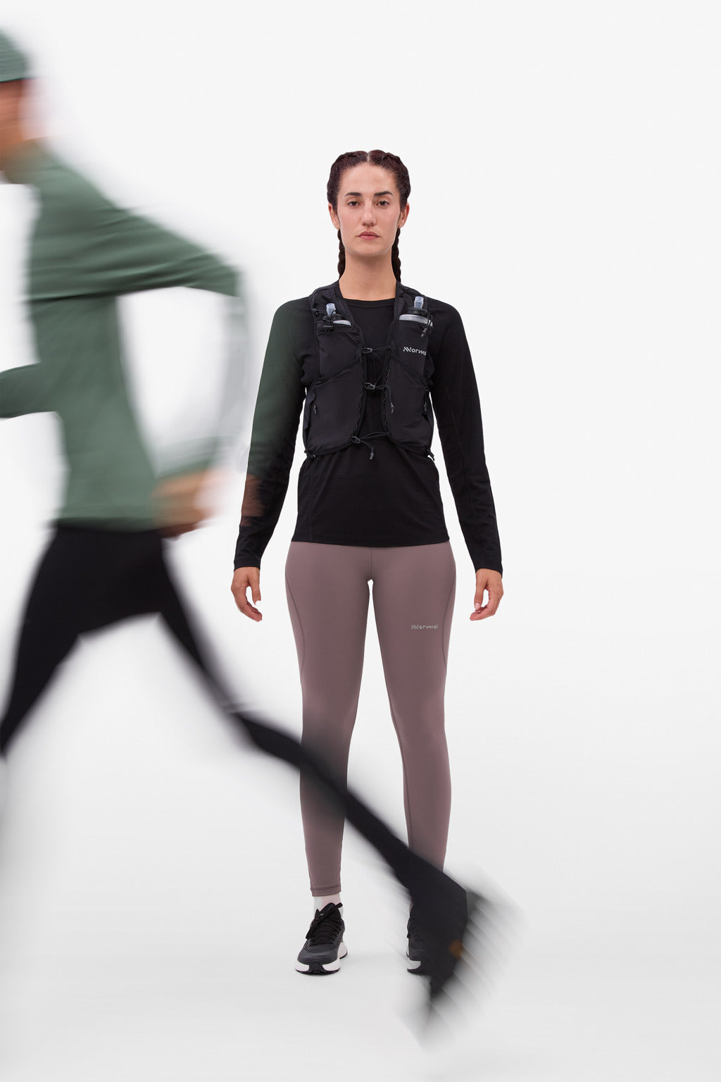 Women's Active Tight Purple  by Nnormal