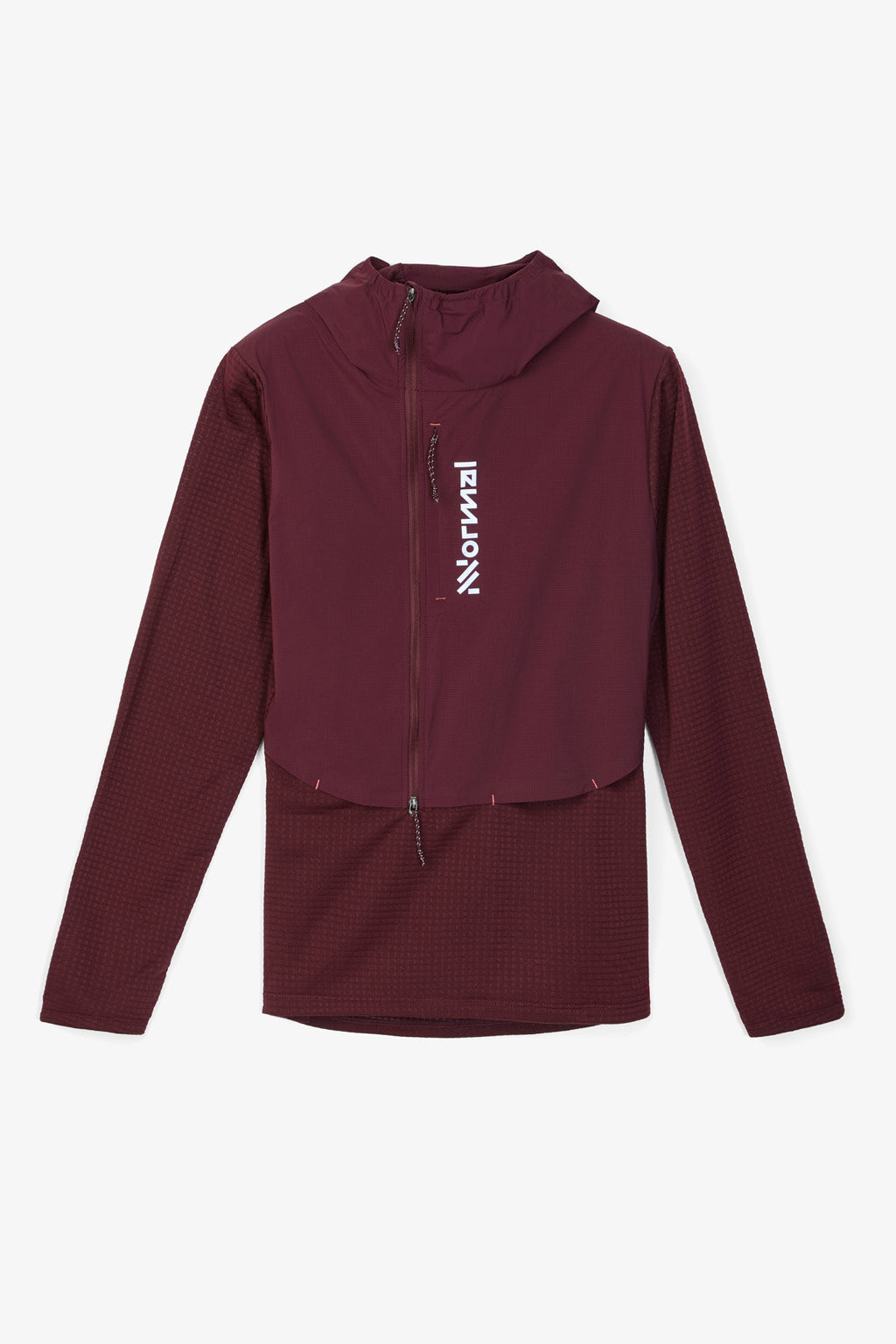Tech Hoodie W Port Vermut  by Nnormal