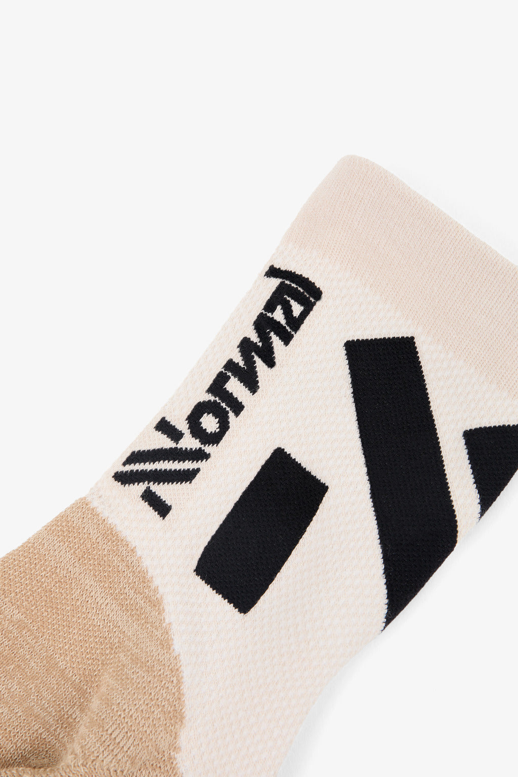 Race Sock Low Cut Beige  by Nnormal