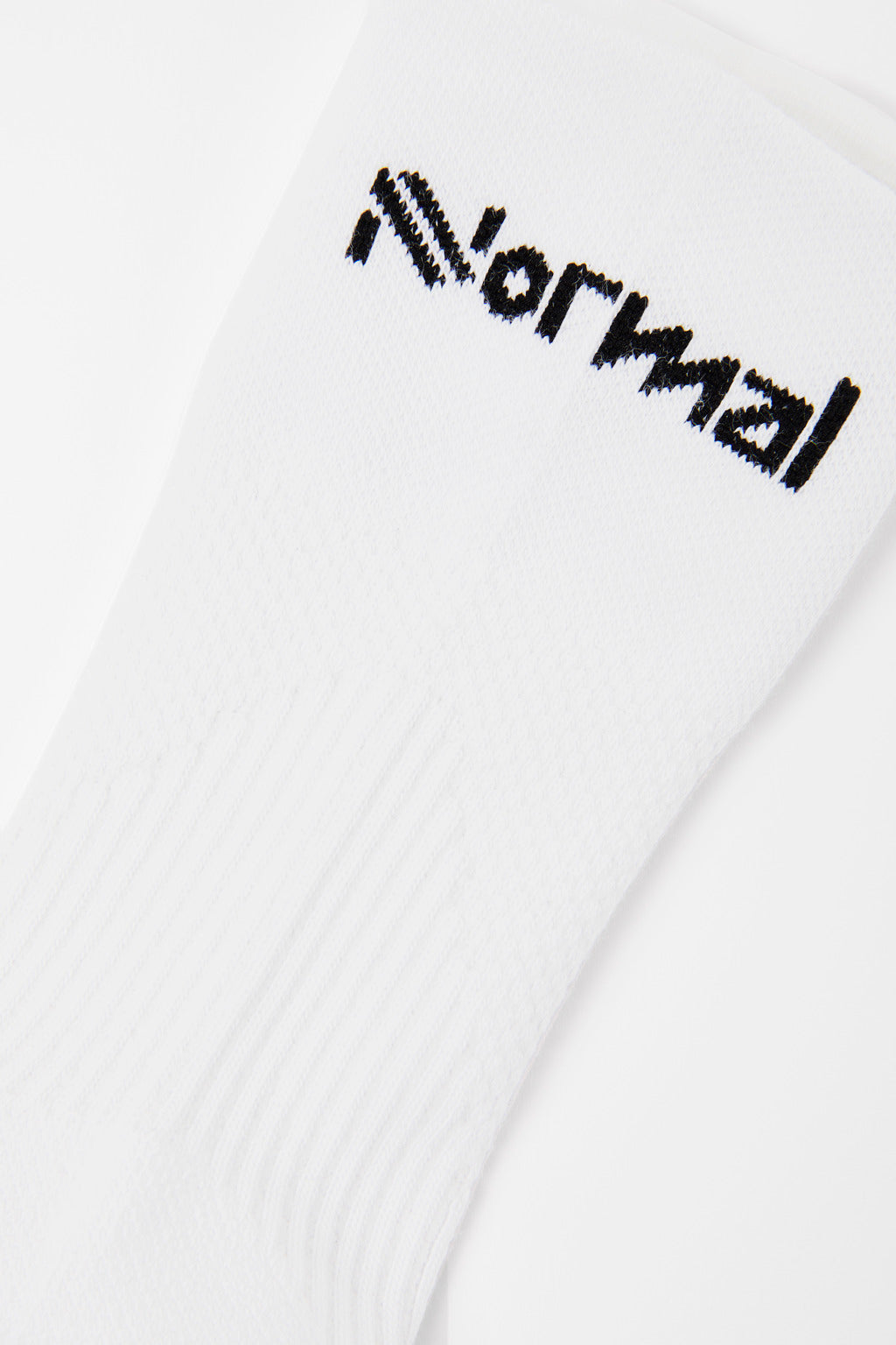 Running Socks White  by Nnormal