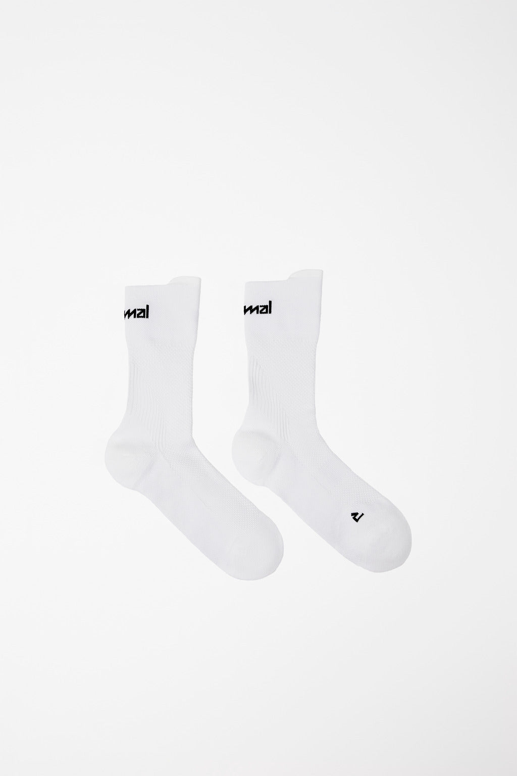 Running Socks White  by Nnormal
