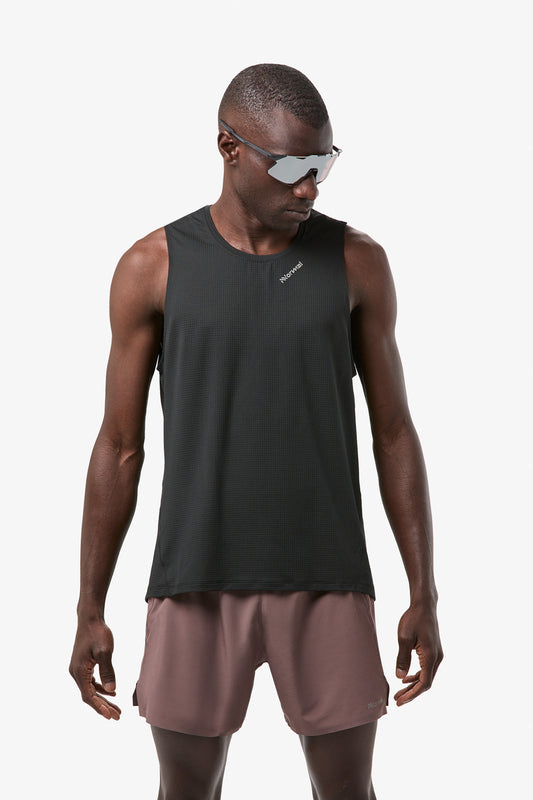 Race Tank Black  by Nnormal