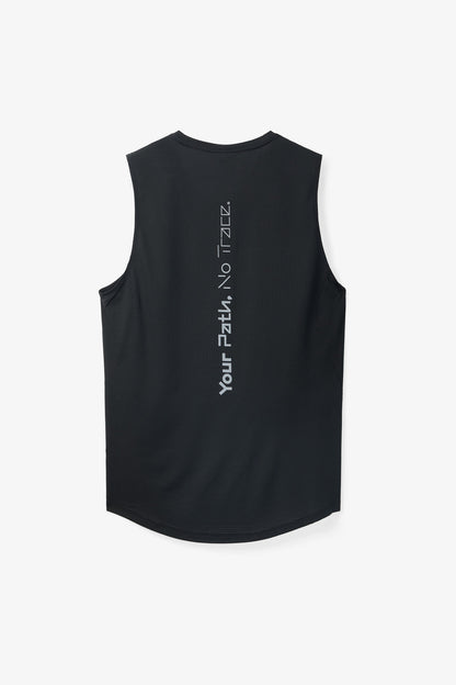 Race Tank Black  by Nnormal