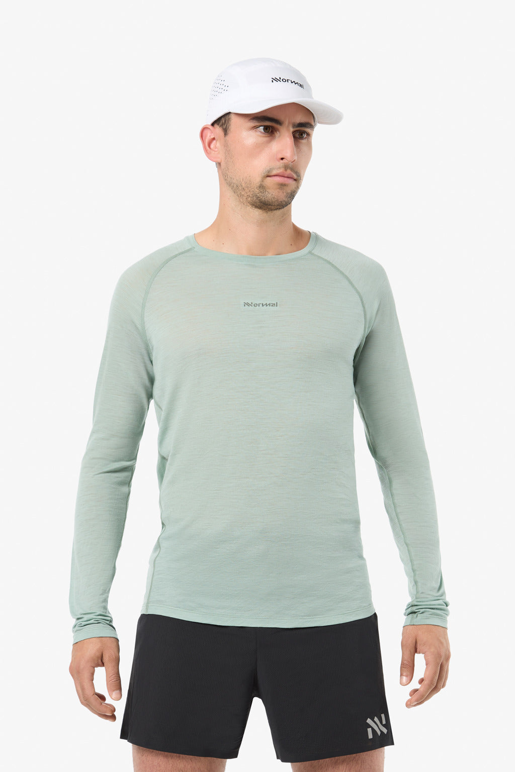 Merino Long Sleeve 02 Green  by Nnormal