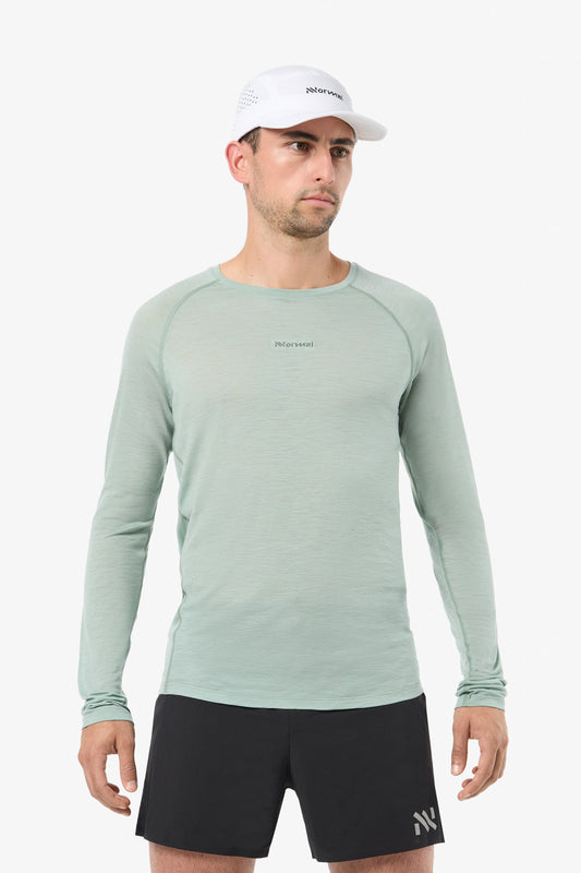 Merino Long Sleeve 02 Green  by Nnormal