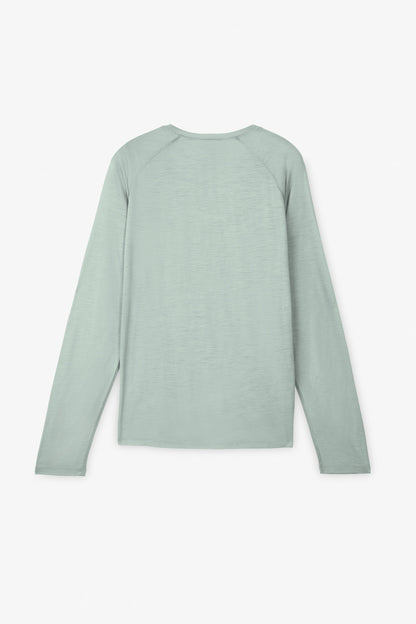 Merino Long Sleeve 02 Green  by Nnormal