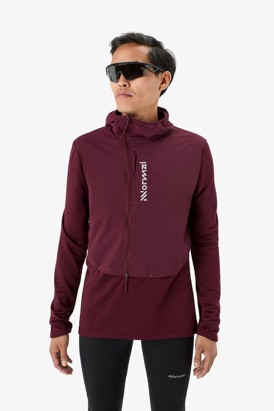 Tech Hoodie Port Vermut  by Nnormal